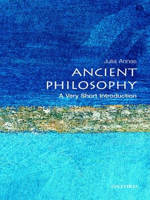 cover image of Ancient Philosophy